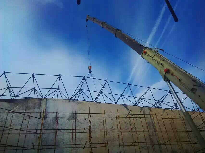 河源食堂网架结构工程